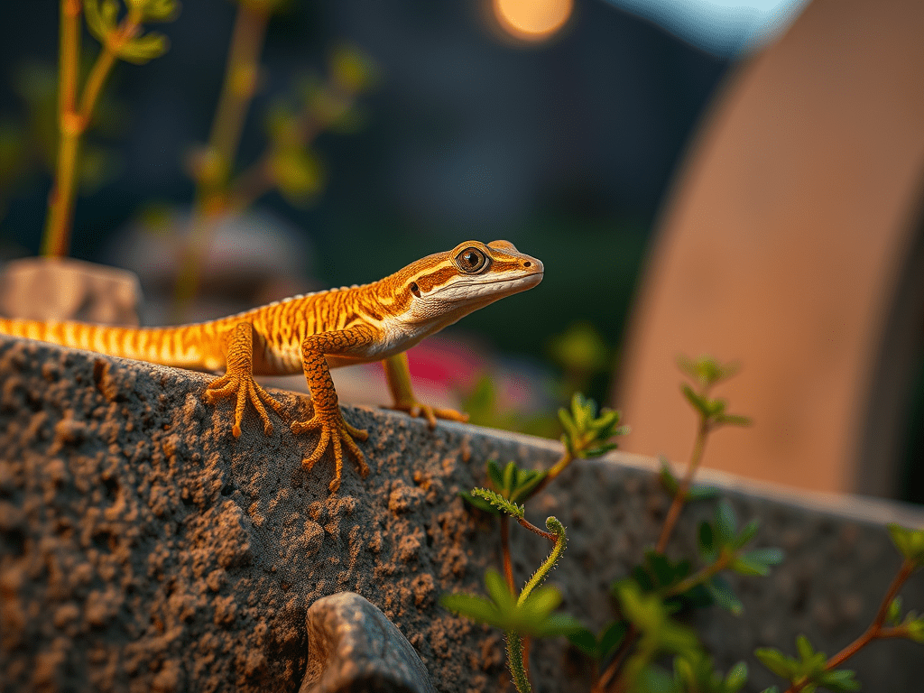 Il Geco “Fortuna” – L’Insetto Ghiotto di Zanzare che Salva le Estati Italiane