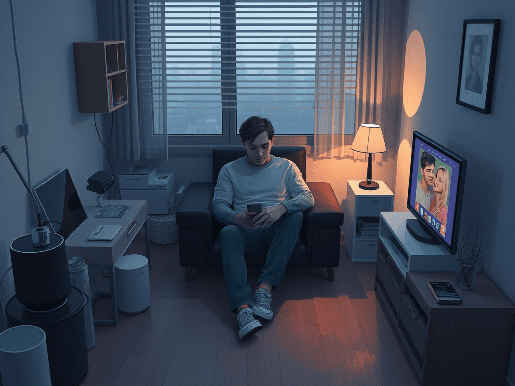 L’industria della solitudine: l’unica felice è quella che ci vende connessioni